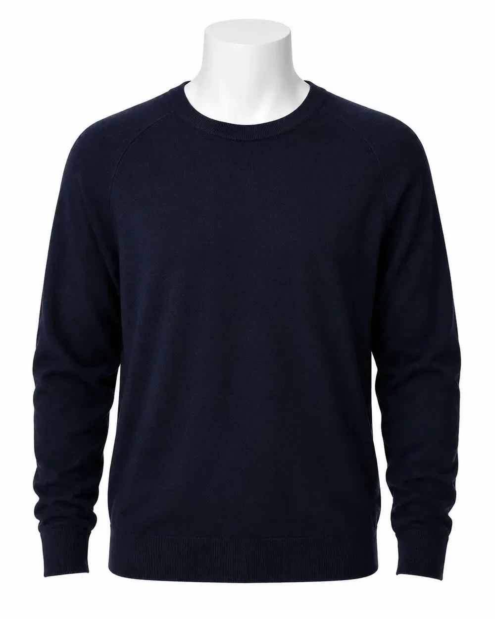 Banana Republic Italian Merino Wool Navy Crew Neck Sweater – Size XL